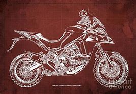 Image result for Ducati Multistrada Sketch