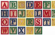 Image result for Wood Block Letters