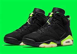 Image result for Jordan 6s Green and Black