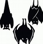 Image result for Vector Bat Shape