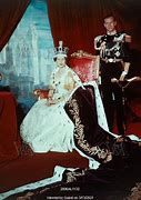 Image result for Queen Elizabeth II in Coronation Robes