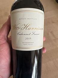 Image result for William Harrison Cabernet Franc Rutherford