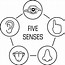Image result for 5 Senses Icons