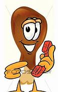 Image result for Cartoon Chicken On the Phone