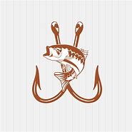 Image result for Free Bass Fishing SVG