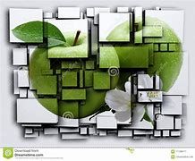 Image result for Cube Apple 3D
