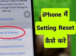Image result for Reset All Settings iPhone