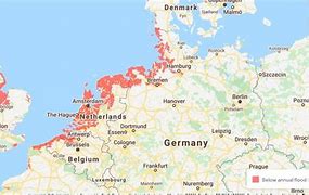 Image result for Netherlands Sea Level Map