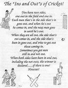 Image result for Cricket Poems Funny