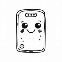 Image result for Kawaii Phone Drawing
