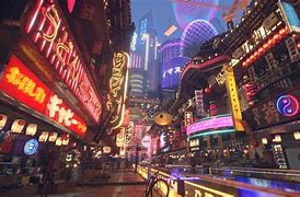 Image result for Japan Futuristic Store