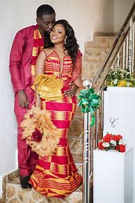Image result for Ghana African Couple Outfits