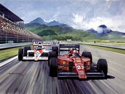 Image result for Racing Car Paintings