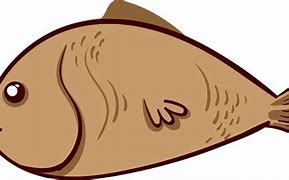 Image result for Brown Fish Cartoon