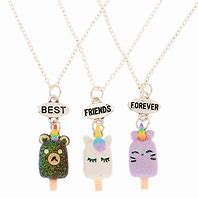 Image result for Best Friend Necklaces Unicorn