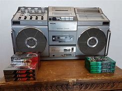 Image result for Philips Vintage Cassette Stereo System