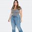 Image result for Plus Size Flare Jeans