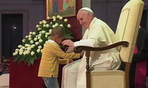 Image result for Pope Francis Kids