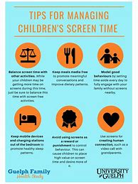 Image result for Screen Time for Kids vs Other Things