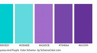 Image result for Turquoise and Purple Color Scheme