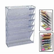 Image result for Wall Mounted Stationary Organizer