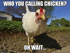 Image result for Cross Eyed Chicken Person Meme
