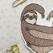 Image result for Sloth Car Decal with Bow