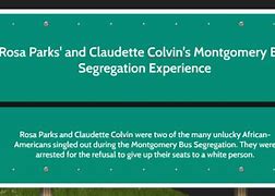 Image result for Claudette Colvin Montgomery Bus Boycott