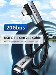 Image result for 90 Degree USB C Cable