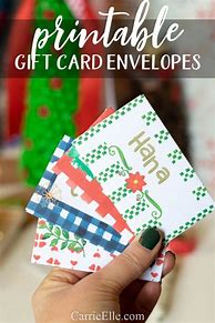 Image result for Free Printable Christmas Plastic Gift Card Envelopes