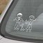 Image result for Family Car Decals Rear Window