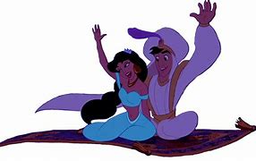 Image result for Aladdin and Jasmine On Carpet Drawings