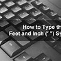 Image result for Inch versus Feet Symbol