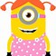 Image result for Pink Girl Minions
