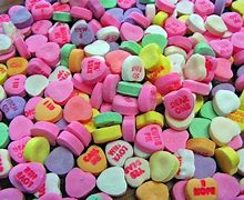 Image result for Valentine Candy Hearts Images