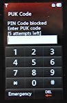 Image result for Verizon PUK Code
