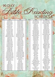 Image result for 90 Day Bible Reading Schedule