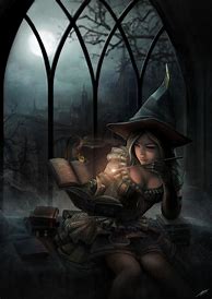 Image result for Dark Gothic Witches Art