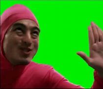 Image result for Pink Guy Cut Out Green Screen