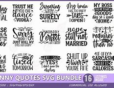 Image result for Funny Quotes SVG Free