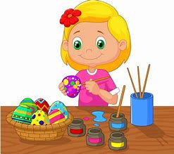 Image result for Easter Egg Painting Cartoon