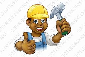Image result for African American Handyman Clip Art Free