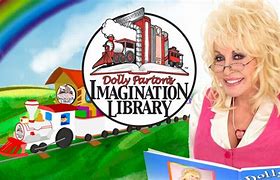 Image result for dolly partons imagination library