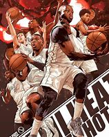 Image result for Miami Heat Basketball Art