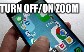 Image result for How to Turn Off Zoom On iPhone