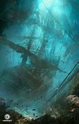 Image result for Sunken Ship Wreck Art