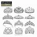 Image result for Medieval Crown Drawing