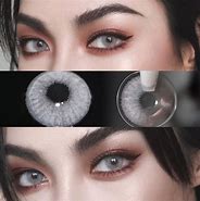 Image result for Gray Contact Lenses