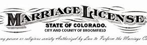 Image result for State of Colorado Marriage Certificate