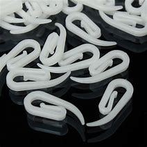 Image result for Plastic Curtain Hooks